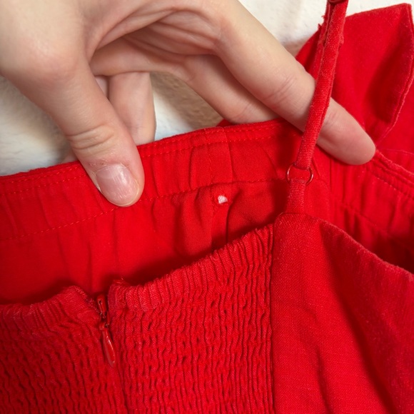 Farm Rio Red Garden Midi Dress - Picture 8 of 10